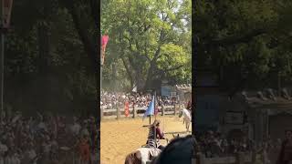 Ye olde joust renfaire renaissance joust knights festival faire got gameogthrones [upl. by Zebadiah352]