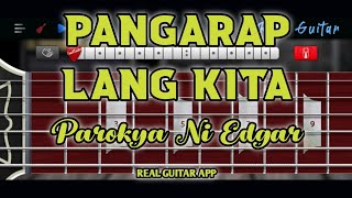 Pangarap Lang Kita  Parokya Ni Edgar  Real Guitar App Cover [upl. by Anastos765]