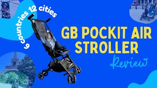 GB Pockit Air All Terrain Stroller Review  From someone who really used it [upl. by Mercier]