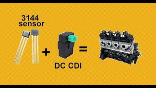 CDI with hall sensor effect A3144  part2 [upl. by Graves123]