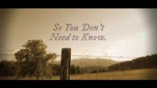 Anthem Lights  The Unknown Lyric Video [upl. by Delacourt84]