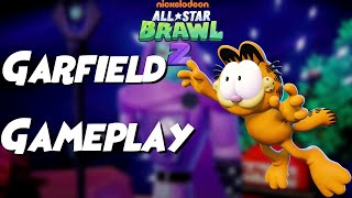 Garfield Gameplay  Nickelodeon All Star Brawl 2 [upl. by Krystle]