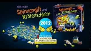 Nominiert zum Kinderspiel des Jahres 2012 Spinnengift und Krötenschleim [upl. by Rehpetsirhc]