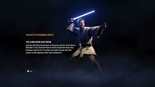 Hello There ObiWan Kenobi Has Arrived STAR WARS Battlefront II [upl. by Ernie167]