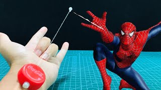 SpiderMan PS4 Web Shooter That SHOOTSHow to make a spiderman spider silk launcher？ [upl. by Gino850]