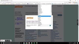 StepbyStep HowTo Provider Search Aetna Medicare Advantage [upl. by Bailey]