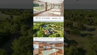 TEXAS RANCH FOR SALE  ANNA TX northtexasrealestate [upl. by Lacsap52]