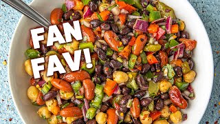 Zesty Three Bean Salad Fan Favorite [upl. by Berliner]