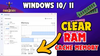 How To clean Your Ram  Speed Up your PC  Delete Cache Memory [upl. by Etnoed779]