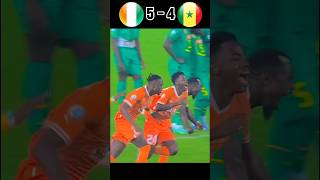 divoire🇨🇮1514🇸🇳Senegal Africa Cup Of Nations 2024 Round Of 16 Full Panalty Shootout Highlight [upl. by Ahtaela207]