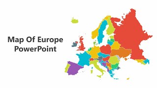 Europe Map PowerPoint Presentation [upl. by Florian]