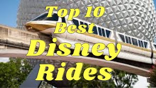 Top 10 Best Disney World Rides [upl. by Harrak774]