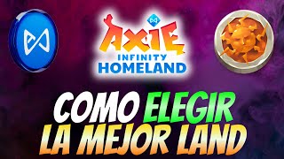 GUÍA DEFINITIVA para COMPRAR una LAND en AXIE INIFINITY  Homeland 2024 [upl. by Tremaine]