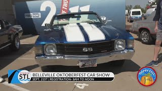 Visit Belleville Ill 43rd annual Oktoberfest Car Show [upl. by Ahseetal]