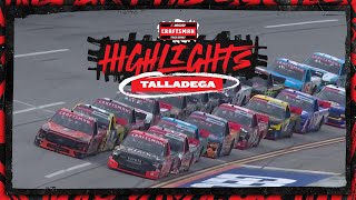 Green flag is out for Truck Series Playoff race at Talladega  NASCAR [upl. by Jensen613]