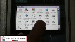 VIDEO AULA 02  REALIZANDO O BACKUP DO PROGRAMA DA IHM SIEMENS KTP 400 CONFORT COM UM PENDRIVE [upl. by Landri]