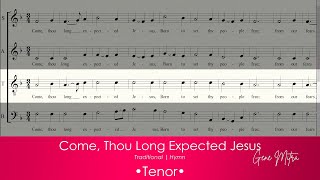 Come Thou Long Expected Jesus • Tenor Guide [upl. by Jolenta]