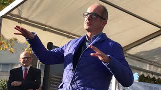 Kevin McCloud opens Bristol Housing Festival [upl. by Remmer382]