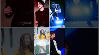 BTS blackpink momoland dance 🔥 Who is best 💜 Jungkook Lisa Nanusy Jin ytshorts btsblackpink [upl. by Akcirderf823]