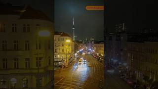 Timelapse Berlin  Rosenthaler Platz  nachts [upl. by Ardella258]