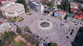 Kutaisi  drone footage 4k  mavic air 2 [upl. by Micro]