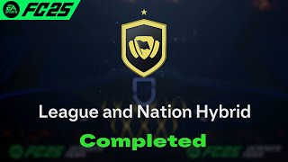 League And Nation Hybrid SBC Solution Completed  Cheapest Solution FC 25 [upl. by Schnell]