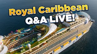 Royal Caribbean QampA LIVE [upl. by Refynnej]