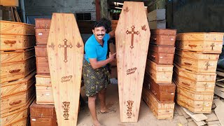 Coffin preparation the whole process  How to make Coffin [upl. by Mintun]