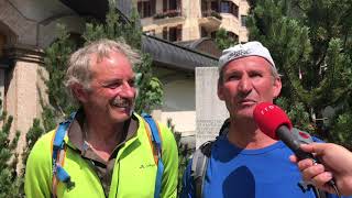 Interview mit Diego Wellig und Martin Kalbermatten in Zermatt [upl. by Ondine]