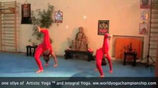 rhythmic yoga rhythmic yoga flow creator Swami Maitreyananda [upl. by Vivianne]