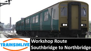 Lets Play Train Simulator 2016  Southbridge to Northbridge [upl. by Maloney582]