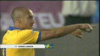 Sverige  Frankrike 10 Henrik Larsson [upl. by Akaya]