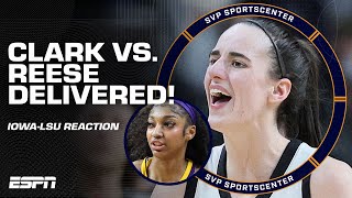 CAITLIN CLARK VS ANGEL REESE WAS EVERYTHING amp MORE 🔥 Full Iowa vs LSU BREAKDOWN  SC with SVP [upl. by Alie]