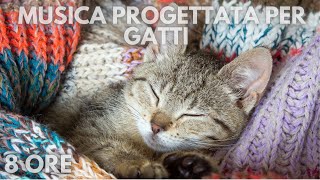 48🐱 8 ore 🐱 Musica progettata per gatti 🐱Musica Rilassante Per Gatti per calmarsi il dormire [upl. by Atiroc]