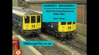 Hornsey Broadway Running Session Clips 2023 Part Three [upl. by Kannav164]