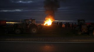 4 Tag Bauernproteste in Frankreich [upl. by Shaughn]