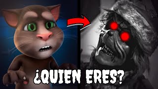 🎃 CREEPYPASTA DE TALKING TOM AND FRIENDS  THE MEAN ONE ¿QUIEN RAYOS ERES TU [upl. by Rett]