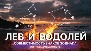 ЛЕВ И ВОДОЛЕЙ СОВМЕСТИМОСТЬ ЗНАКОВ ЗОДИАКА [upl. by Adair286]