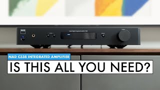 A GREAT Starter Amplifier NAD Integrated Amplifier • NAD C 338 Review [upl. by Pattin]