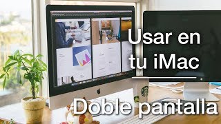 Cómo usar DOBLE PANTALLA en Mac  Indiferente del puerto 💻 Tutorial Fácil 🖥 [upl. by Fried819]