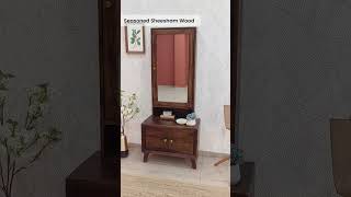 Audi Sheesham Wood Dresser in Scratch Resistant Provincial Teak Finish By Woodsworth from Pepperfry [upl. by Tallia933]