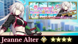 FGO Jeanne Alter Berserker Breakdown and Review  Servant Summer Festival 2020 Rerun [upl. by Drexler]