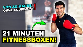 Fitnessboxen für Anfänger amp Fortgeschrittene Workout zum Mitmachen [upl. by Ryun]