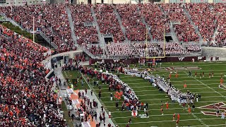 Virginia Tech Enter Sandman Entrance vs Clemson 2024 [upl. by Yeo]