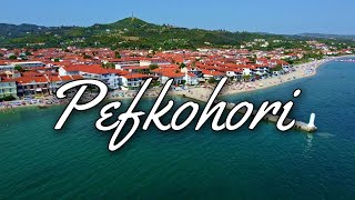 Pefkohori beach Halkidiki 2021 [upl. by Allekim253]