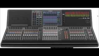 YAMAHA CL5 series Curso consolas digitales Parte 1 superficie de control extenso [upl. by Eadrahs]