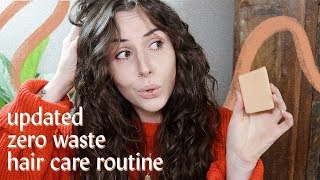 I tried 4 zero waste conditioners amp what I use now  updated vegan hair care routine [upl. by Chemarin]