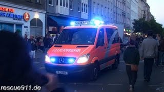 NEF Rettungsdienst Berlin Zusammenschnitt [upl. by Narej]