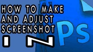 How to Make and Adjust a Screenshot in Photoshop [upl. by Anwahsat955]