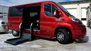 Best Wheelchair Van Ever  RAM ProMaster Mobility Conversion Van  Paul Sherry Conversion Vans [upl. by Arlyn125]